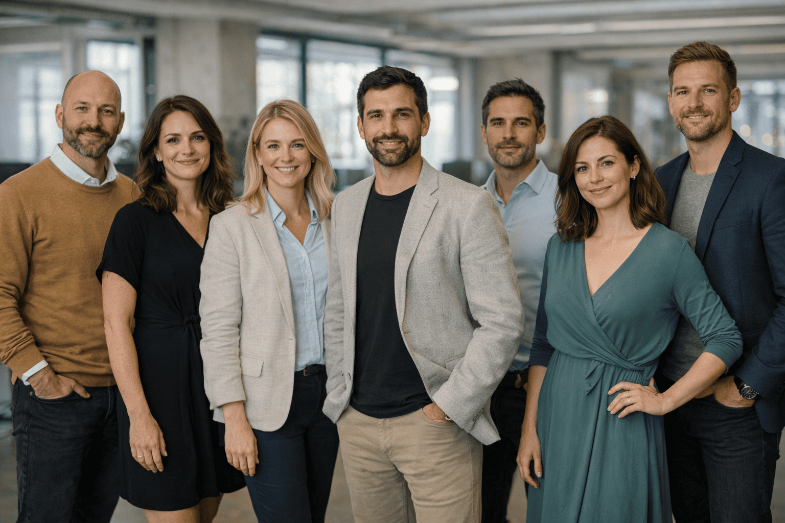 Team working on AI trading platform — Stream Flarex Fin